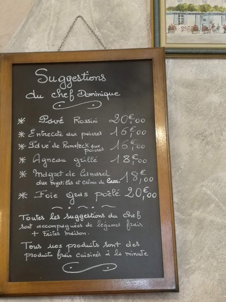 Le Tunnel - Menu Image 3